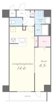 Horizon Residence（ホライゾンレジデンス）の間取り画像