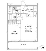 ヒューリックコート雪が谷の間取り画像