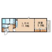 シャーメゾン内沼Bの間取り画像