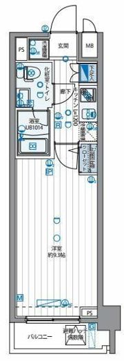 パティーナ住吉の間取り画像