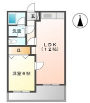 ラ・モーナnanaの間取り画像
