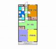 栄徳マンション306の間取り画像