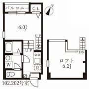 ハーモニーテラス木之免町Ⅱの間取り画像