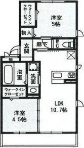D-room セピアコート鳳の間取り画像