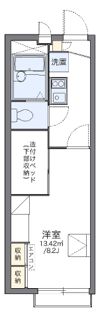 レオパレス五女子の間取り画像