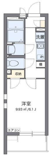 クレイノ蔦元の間取り画像