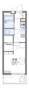 レオパレス嬉楽の間取り画像