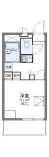 レオパレス南荒子の間取り画像