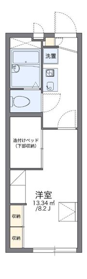 レオパレスDande Lionの間取り画像