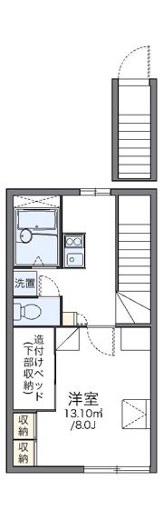 レオパレスヴィゴーレの間取り画像