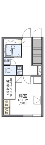 レオパレスヴィゴーレの間取り画像