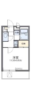 レオパレス高畑東の間取り画像