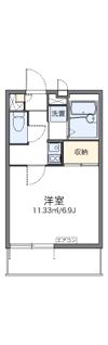 レオパレス高畑東の間取り画像