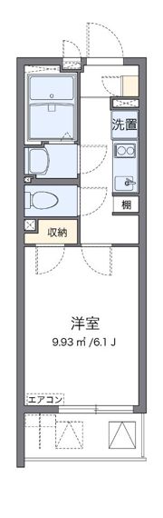 クレイノYUKA3の間取り画像