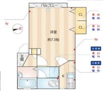クレストヒルズの間取り画像