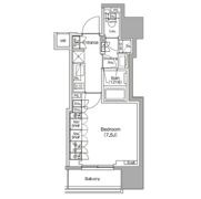 ザ・パークハビオ新御徒町の間取り画像