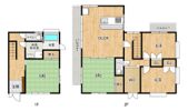 俵町戸建の間取り画像