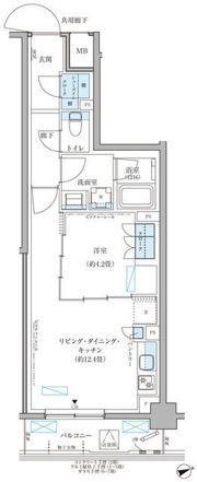パークアクシス文京本郷の間取り画像