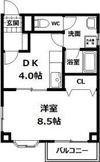 カサデナカノ(城西)の間取り画像