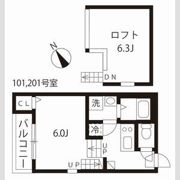 ミライグレースささしまの間取り画像