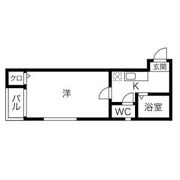 シャトー黄金の間取り画像