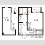ハーモニーテラス愛知町Ⅲの間取り画像