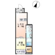 レヴァータ山澄の間取り画像