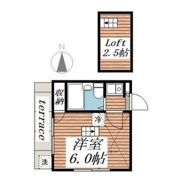 さくらハイツ六番町の間取り画像