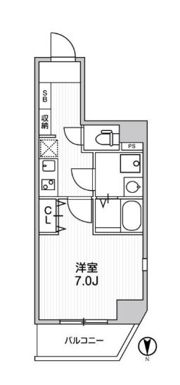 ブラウ本所一丁目の間取り画像