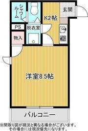 フルール安東の間取り画像