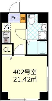 ブローテ三ノ輪の間取り画像