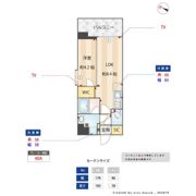 スプランディッド南千住DUEの間取り画像