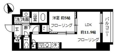 ファインクレスト入谷の間取り画像