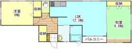 CEST LA VIE赤坂12 B棟の間取り画像