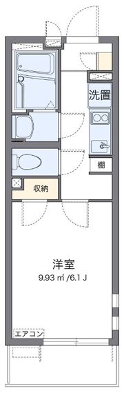 クレイノLEGACY鵜の木の間取り画像