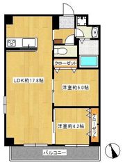 コンフォルト葛西の間取り画像