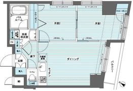 フェニックス日本橋蛎殻町弐番館の間取り画像