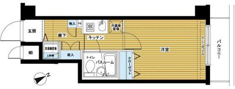 フェニックス日本橋兜町壱番館の間取り画像