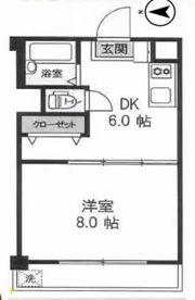 コーポ小石川の間取り画像