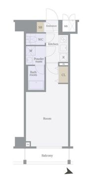 SHOKEN Residence南千住の間取り画像