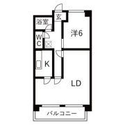 第1モナミマンションの間取り画像