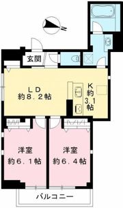 ココン ヴェルデの間取り画像