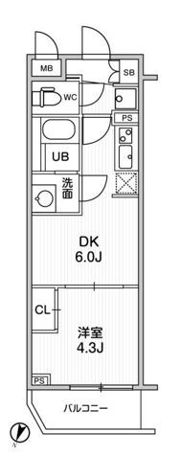 LIMERESIDENCE HIKIFUNEの間取り画像