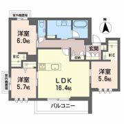 ファミール夜寒の間取り画像