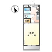 コンフォールメゾンⅡの間取り画像