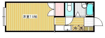 シャインパレス五十嵐の間取り画像