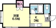 メゾンクレモナ 角部屋の間取り画像