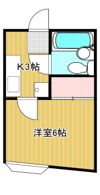ハウス早福の間取り画像
