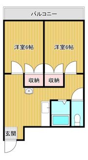 キャッスルYOKOYAMAの間取り画像