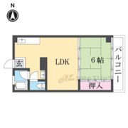 西田ﾏﾝｼｮﾝの間取り画像